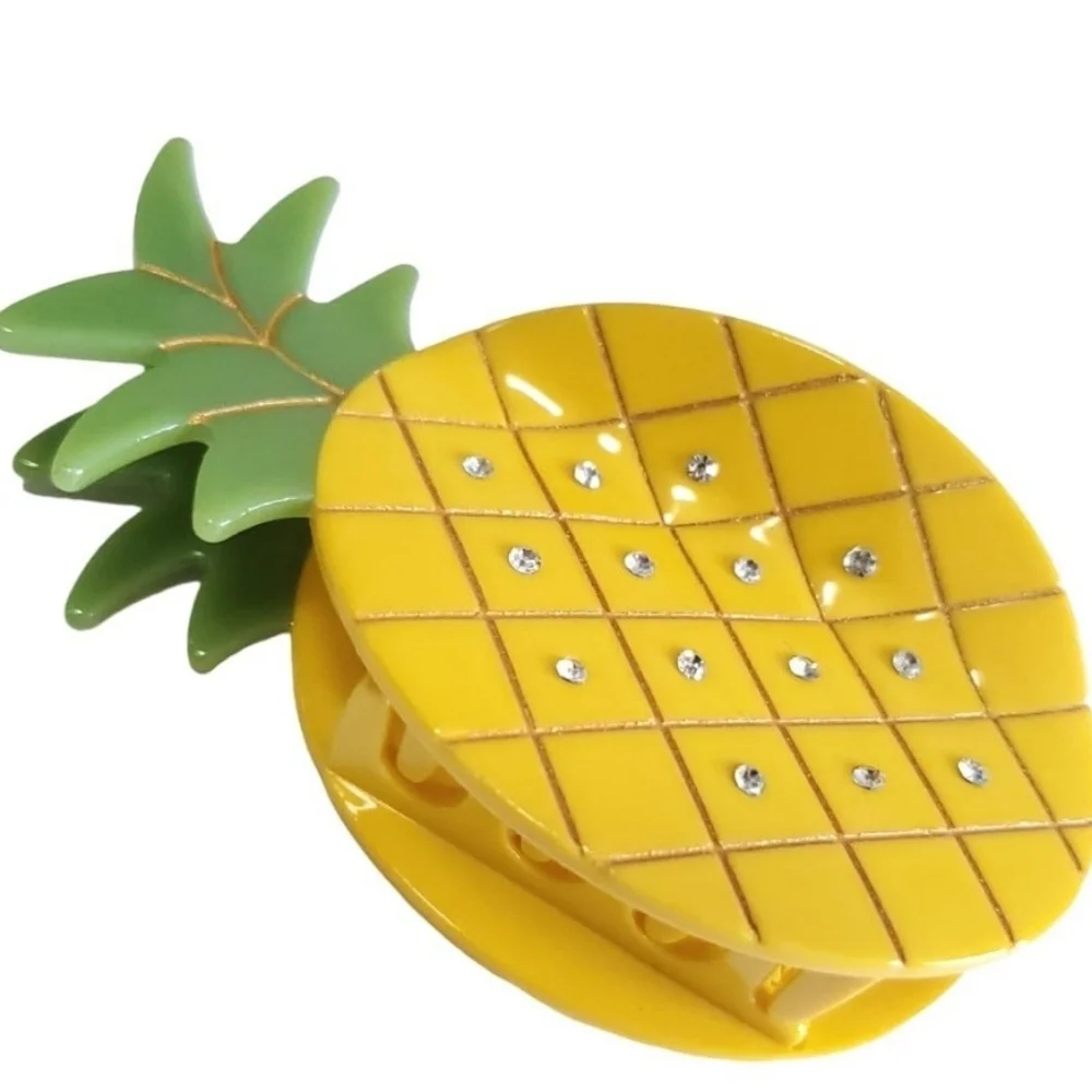 🍍🔹️Piper K 🔹️Big Pineapple Claw Hair clip